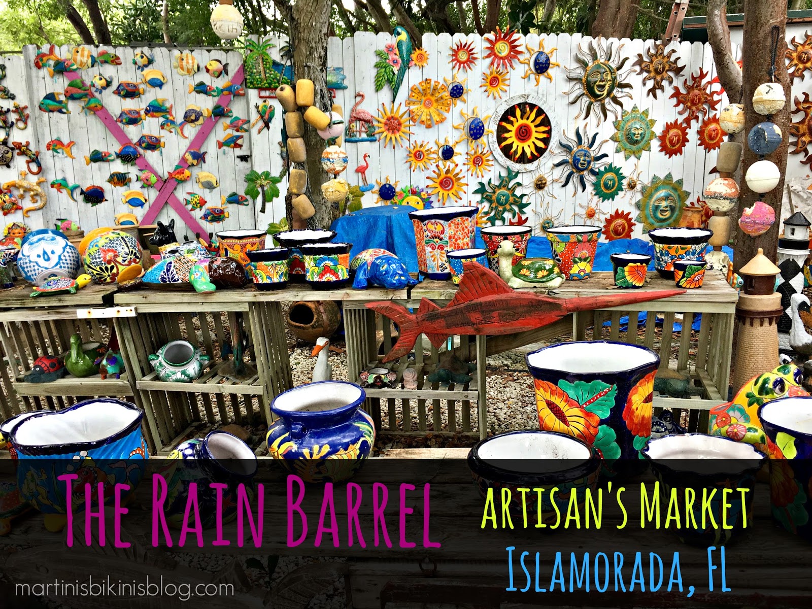 The Rain Barrel Artisan's Village Martinis Bikinis