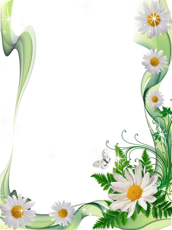 imagens e molduras de flores