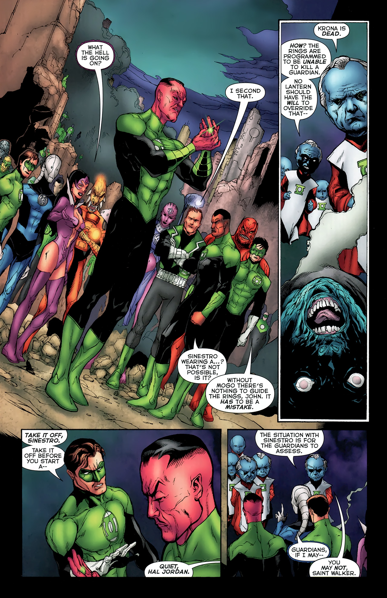 Read online Green Lantern (2005) comic -  Issue #67 - 18
