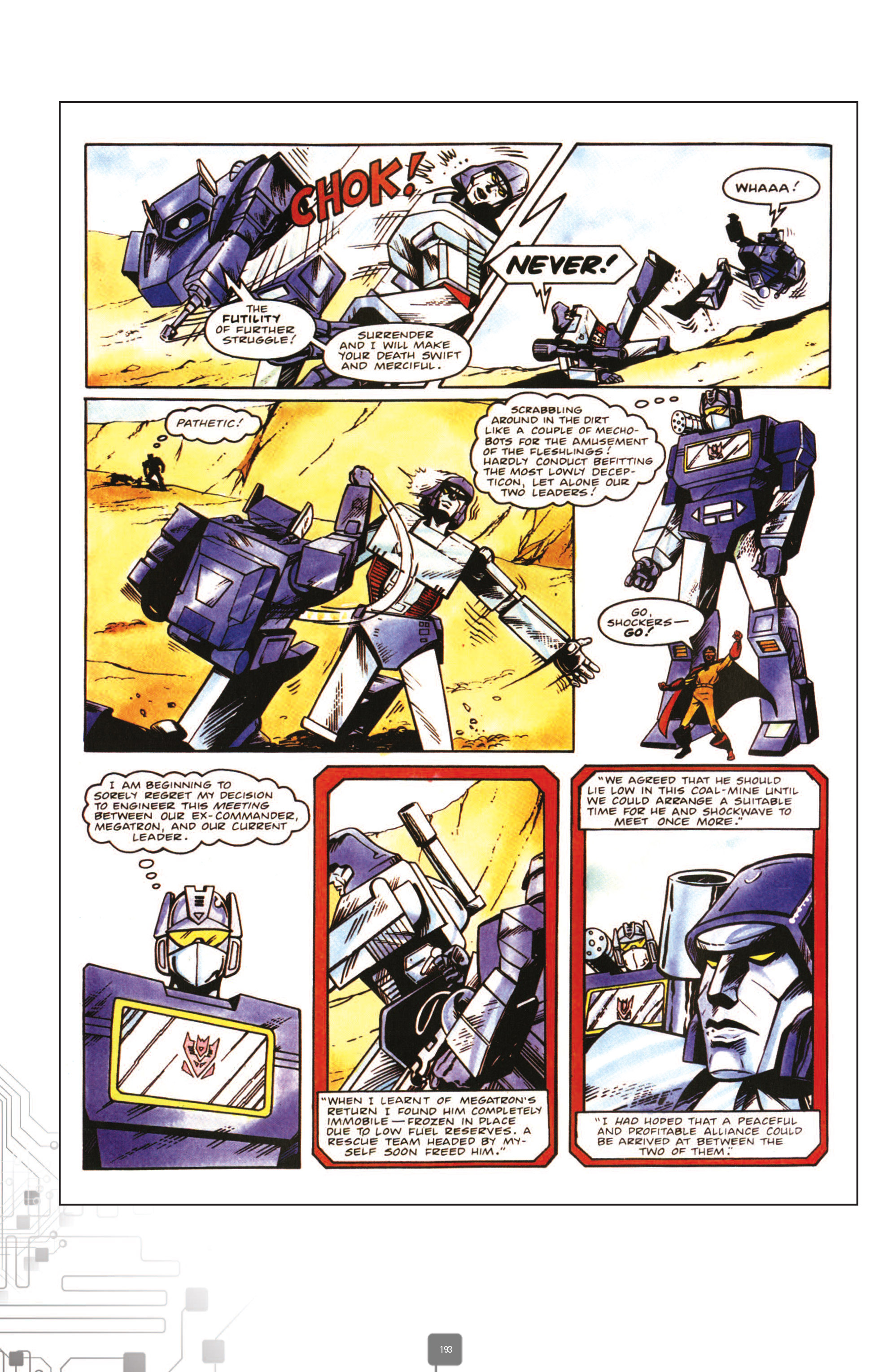 Read online The Transformers Classics UK comic -  Issue # TPB 2 - 194