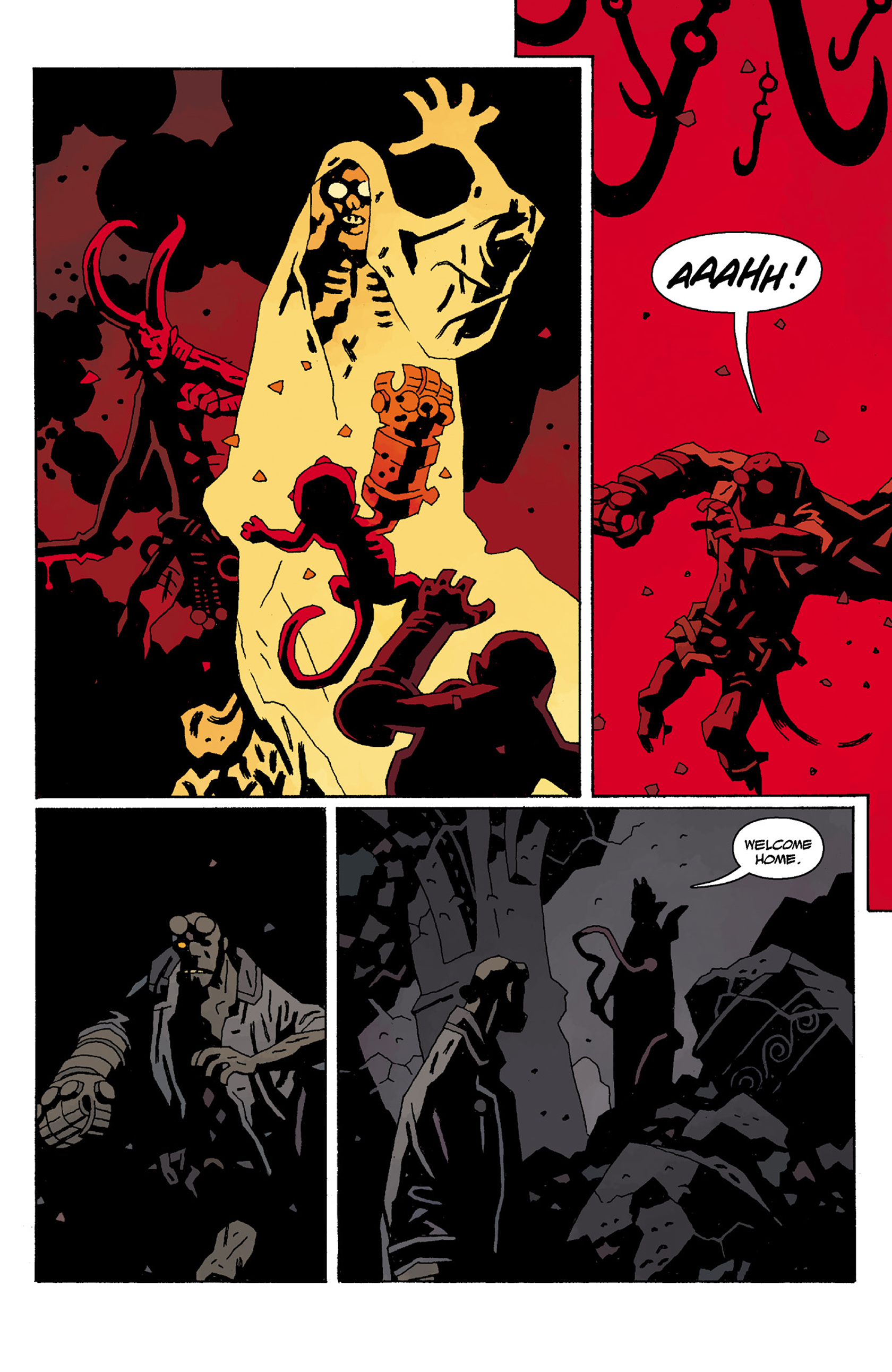 Read online Hellboy In Hell comic -  Issue # _TPB 1 - 54