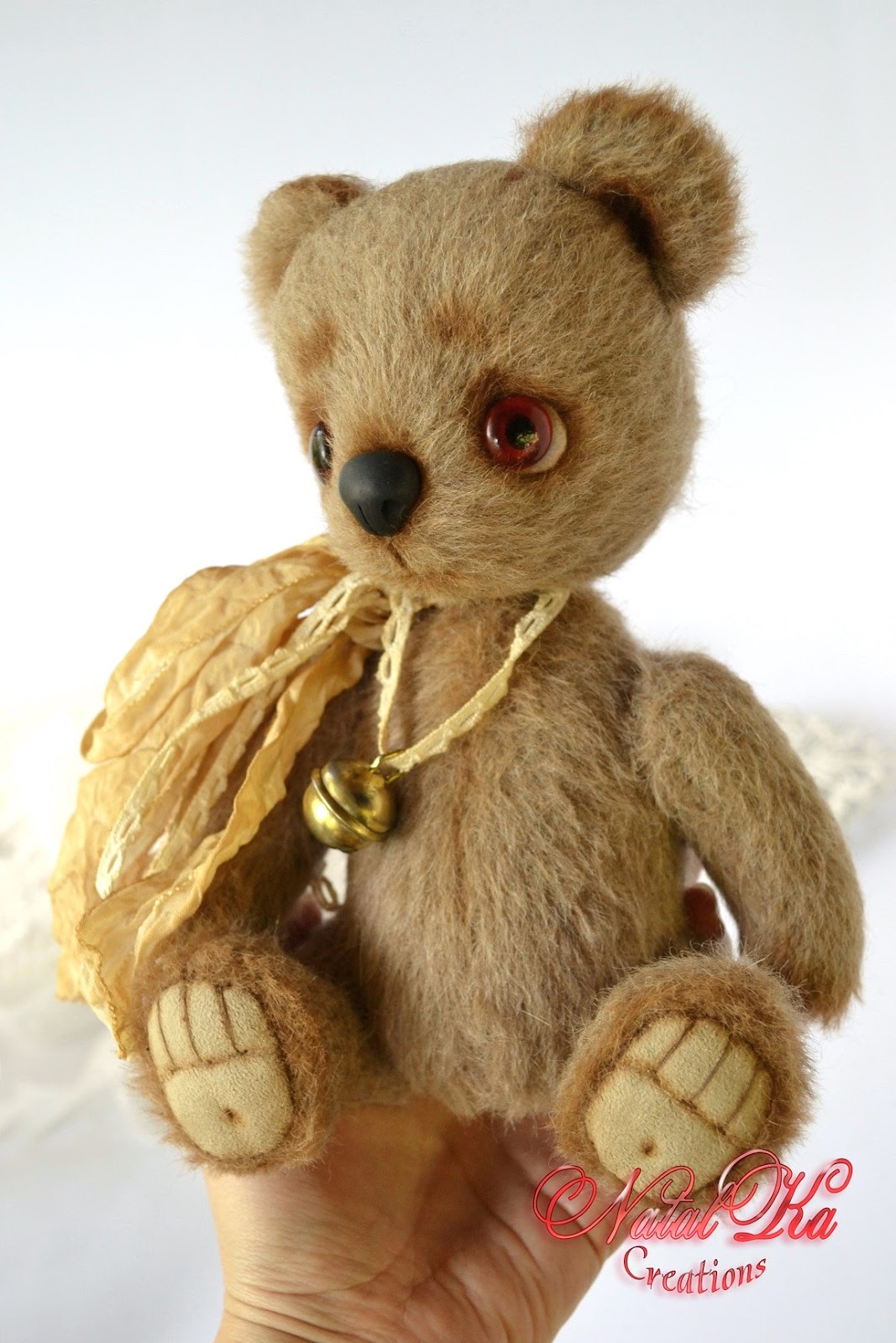 NatalKa Creations. Тедди с шармом : Медведь Вилли. Bär Willy