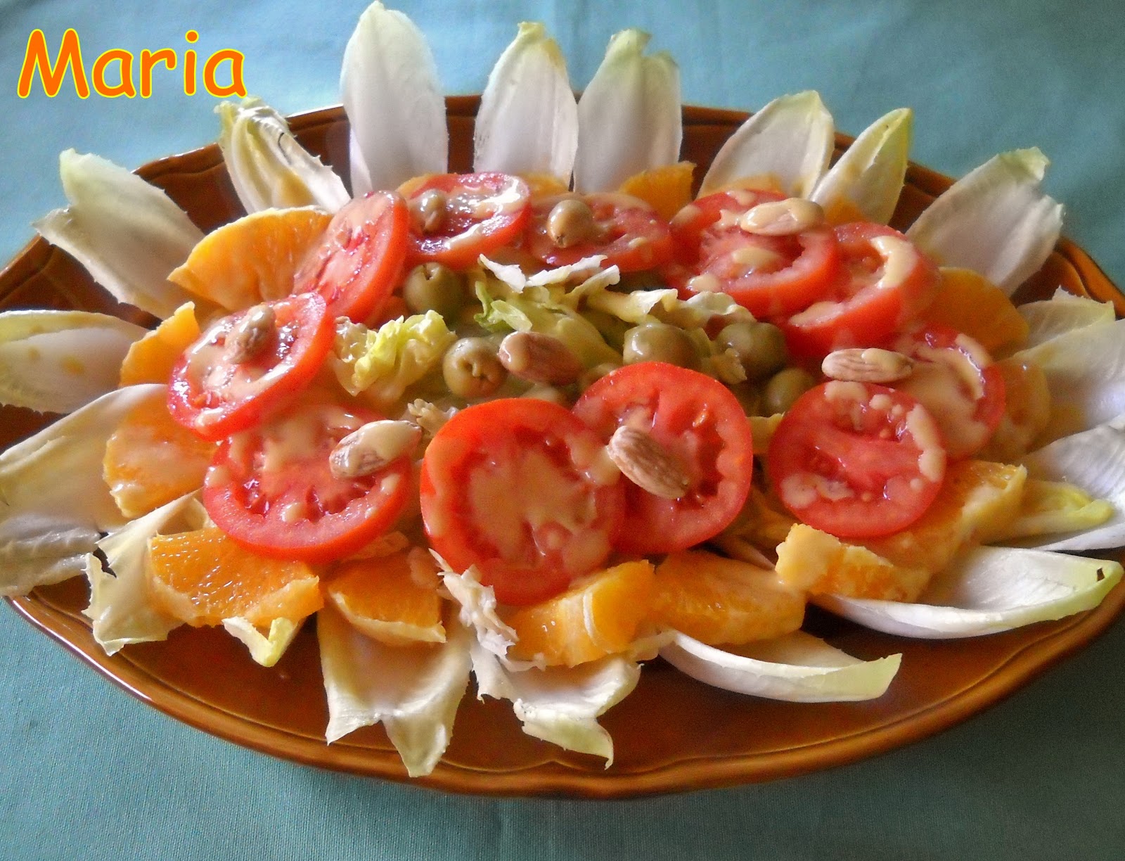 EN LA COCINA: ENSALADA VARIADA CON SALSA DE MOSTAZA