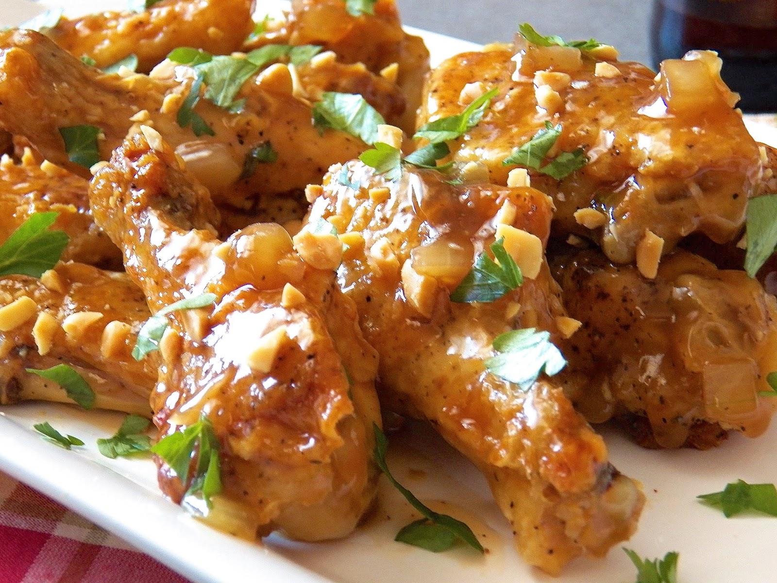 HONEY BEER GLAZED WINGS In Good Flavor Great Recipes Great Taste