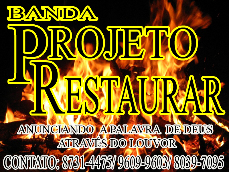 Capa de Projeto Restaurar