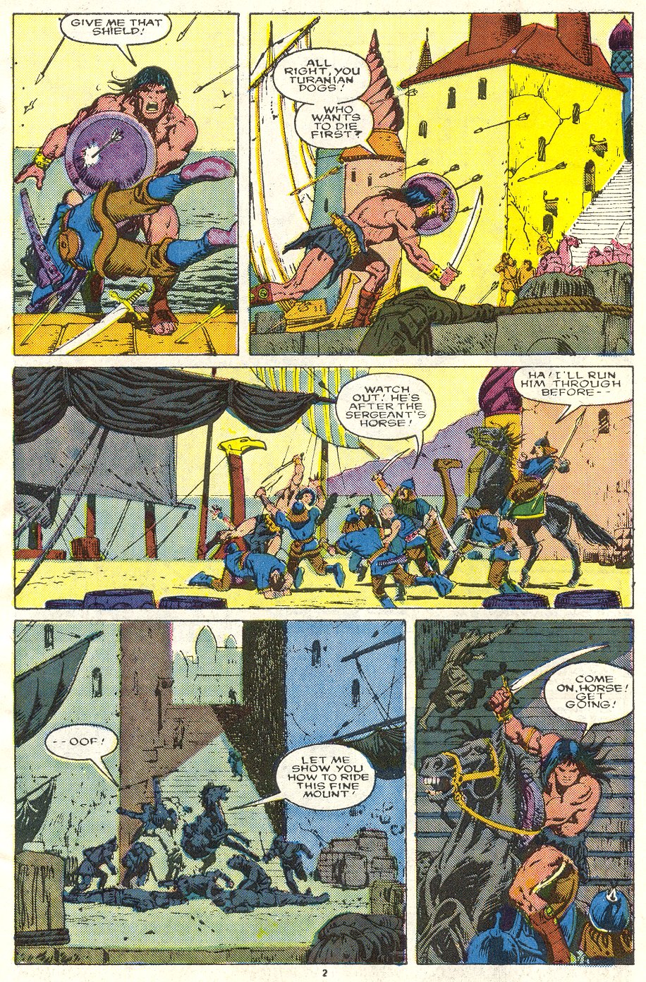 Read online Conan the Barbarian (1970) comic - Issue #219