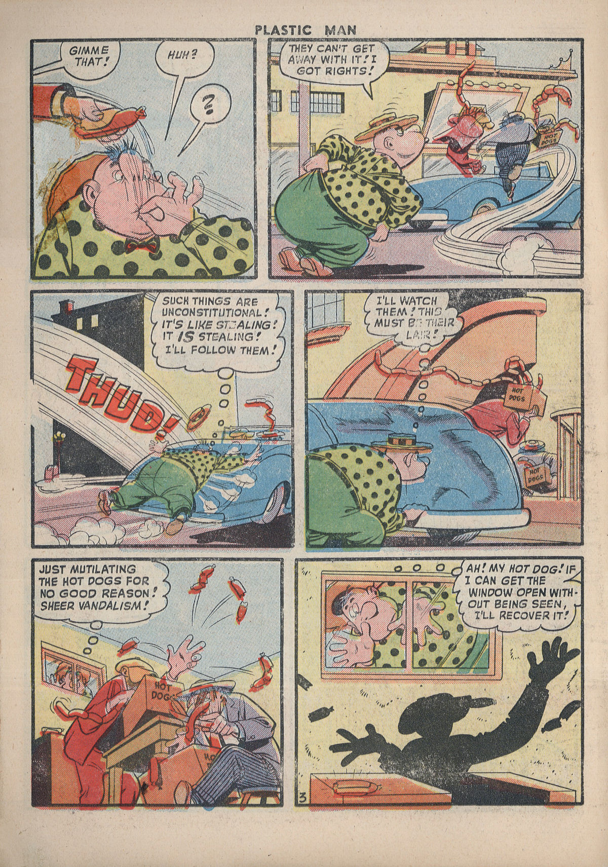 Read online Plastic Man (1943) comic -  Issue #18 - 19