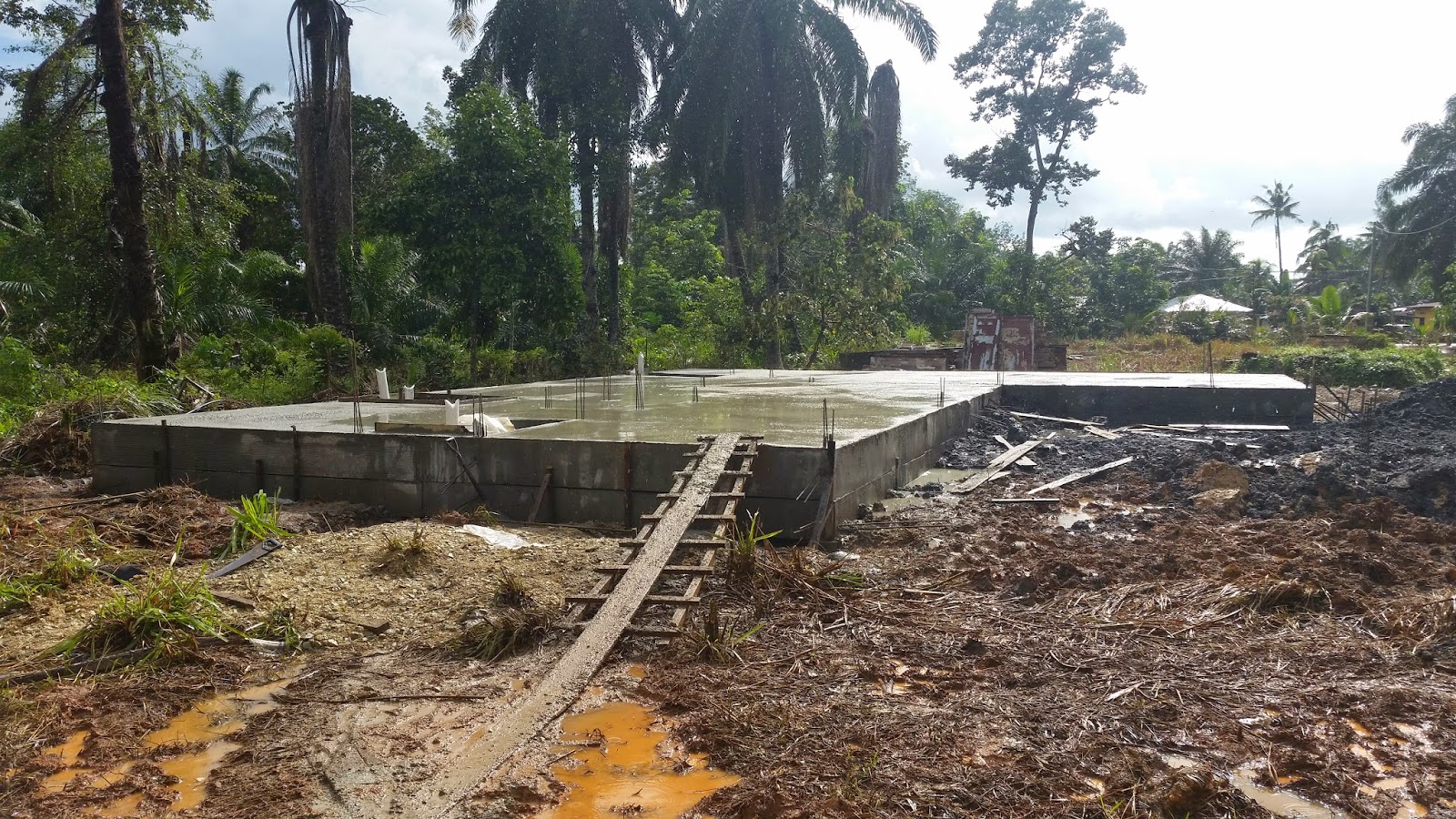 Siap konkrit lantai (13/11/14)