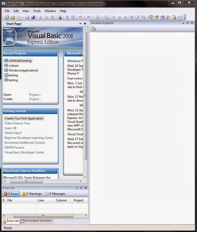 MobileSurveillance: How to make interface using Visual Basic 2008