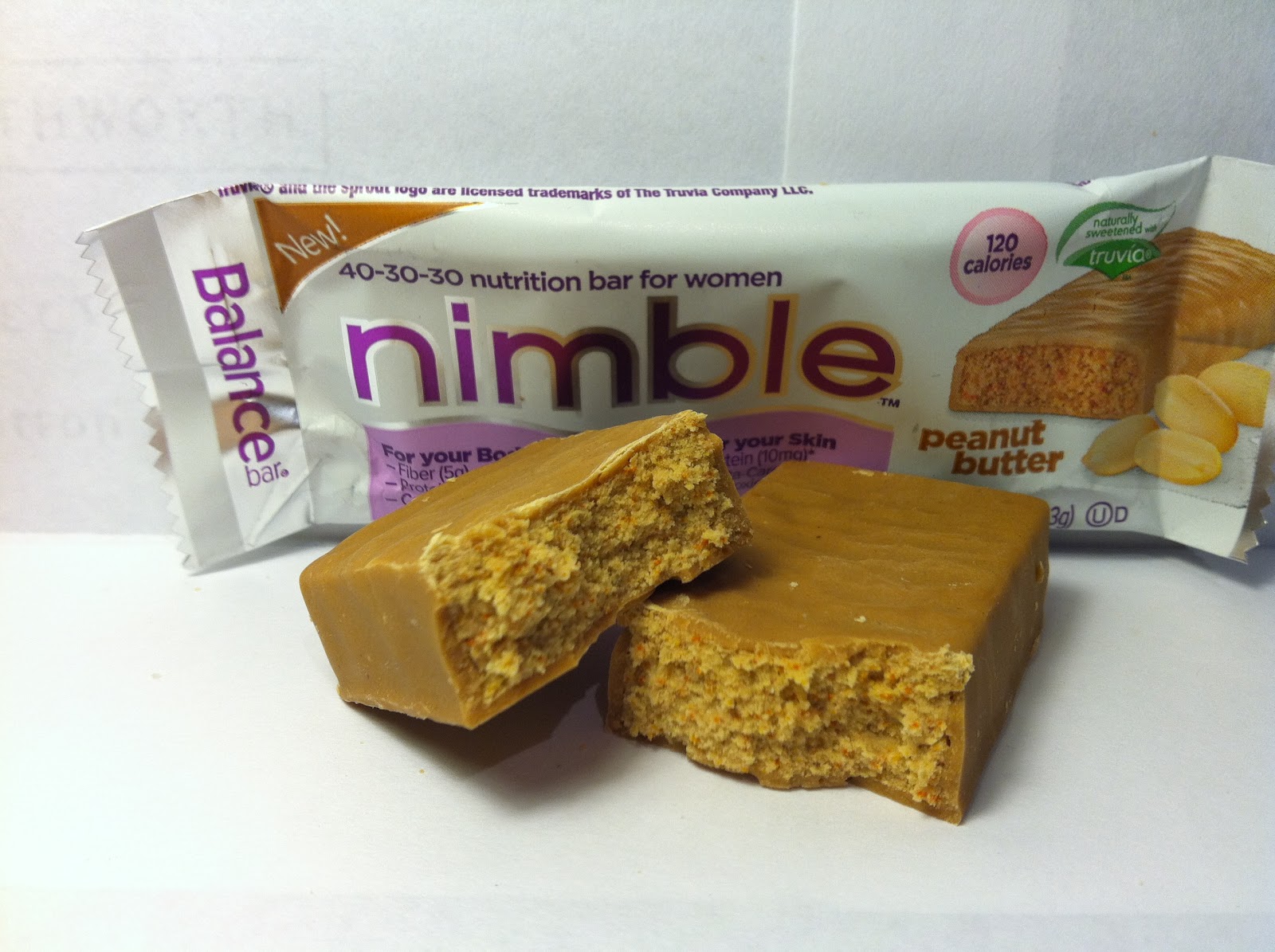 Crazy Food Dude Review Balance Bar Nimble Peanut Butter Bar