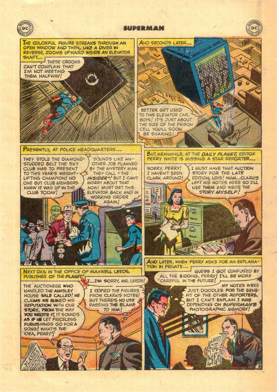 Read online Superman (1939) comic -  Issue #73 - 39