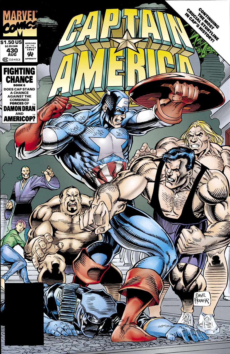 Read online Captain America (1968) comic -  Issue #430 - 1