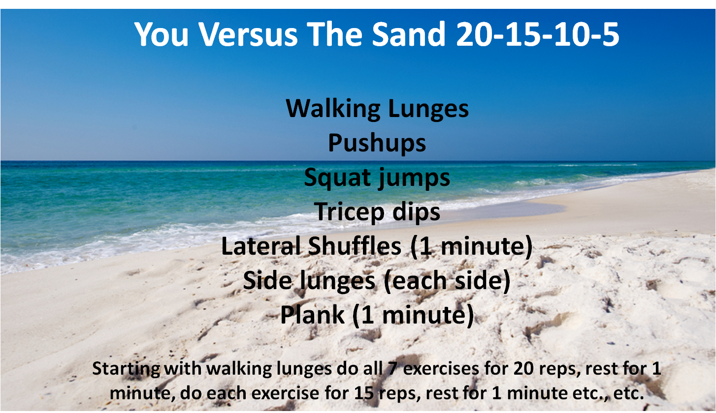 You Vs The Sand Workout Fun, Fit and Fabulous!