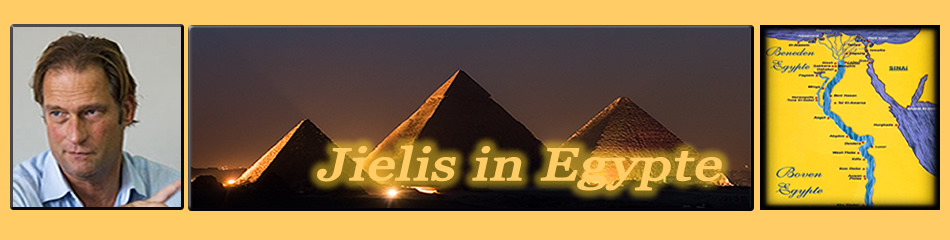 Jielis van Baalen in Egypte