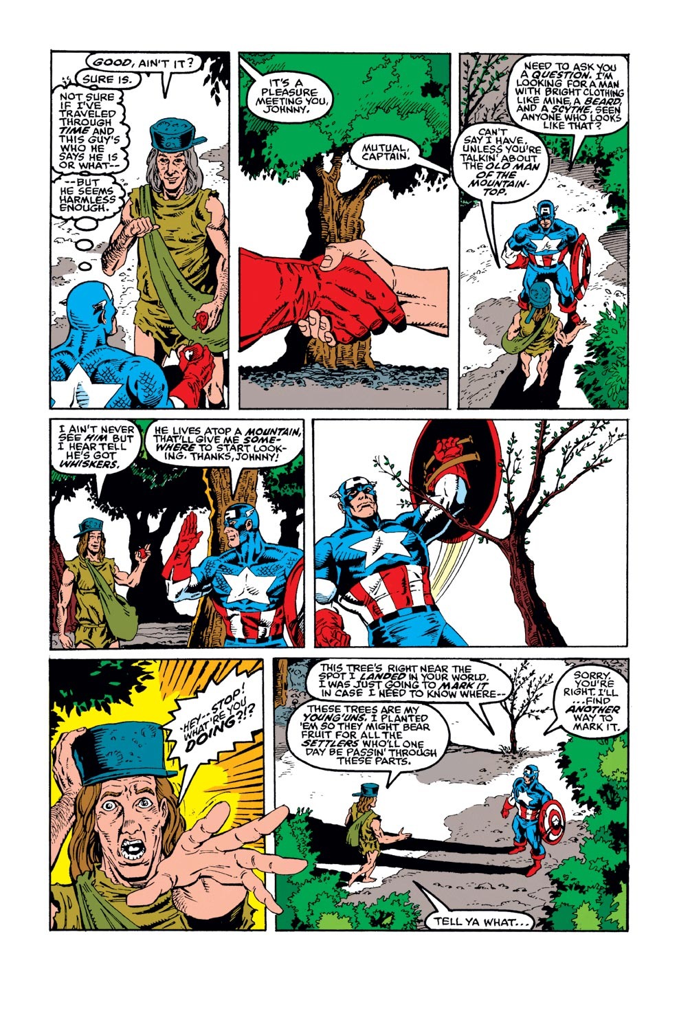 Read online Captain America (1968) comic -  Issue #383 - 7
