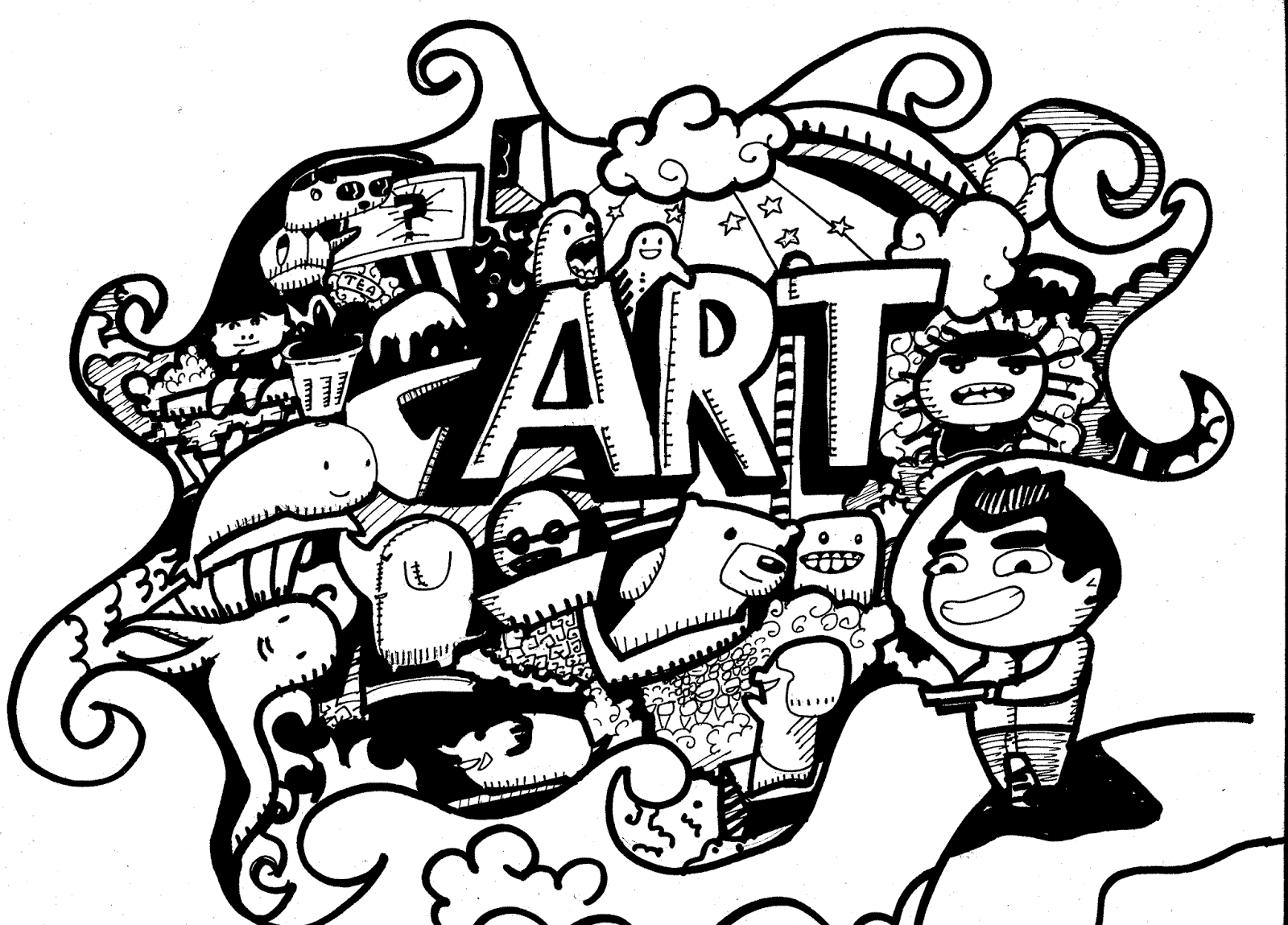 mengenal-doodle-art-isi-bumi