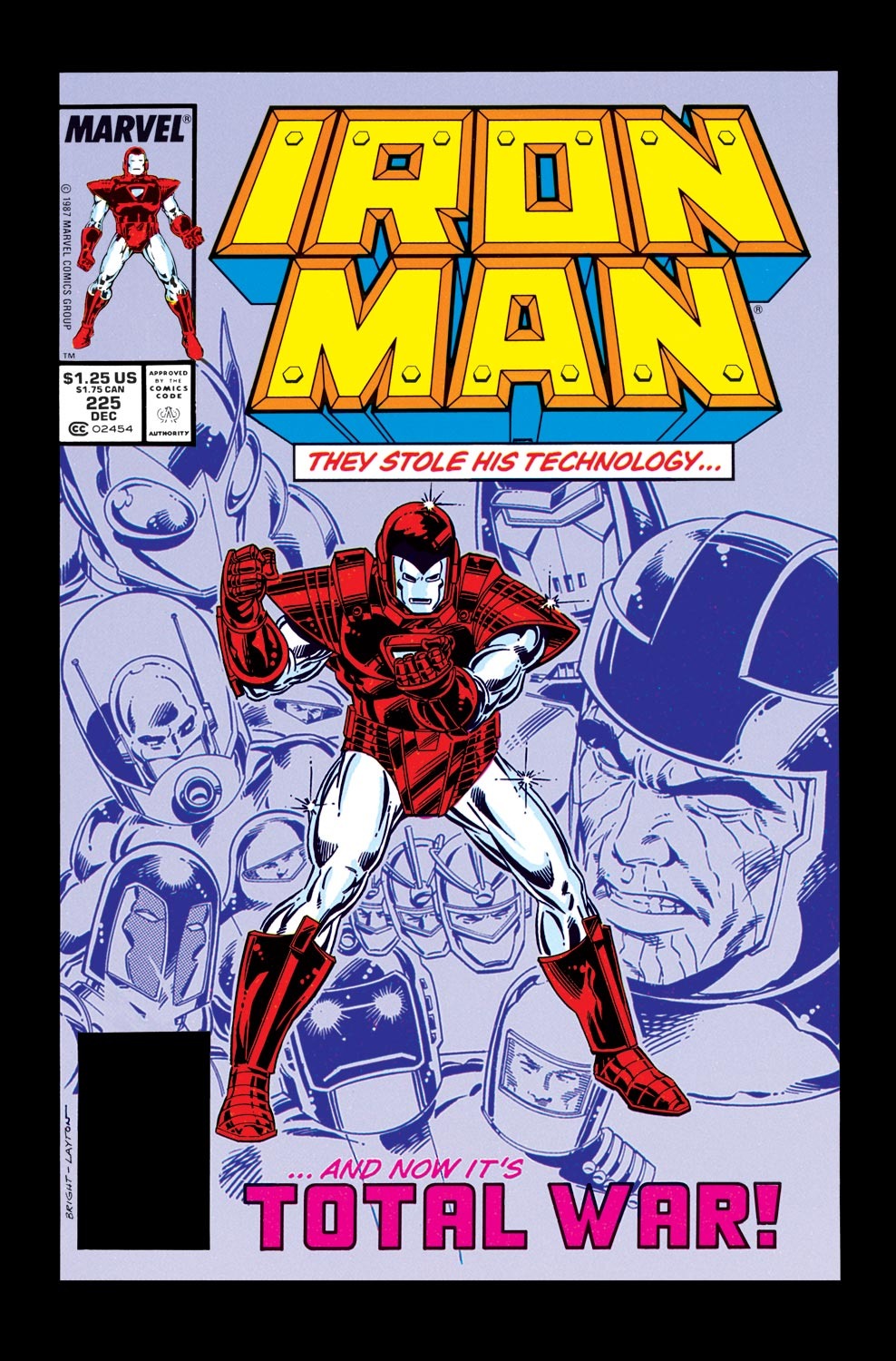 Read online Iron Man (1968) comic -  Issue #225 - 1