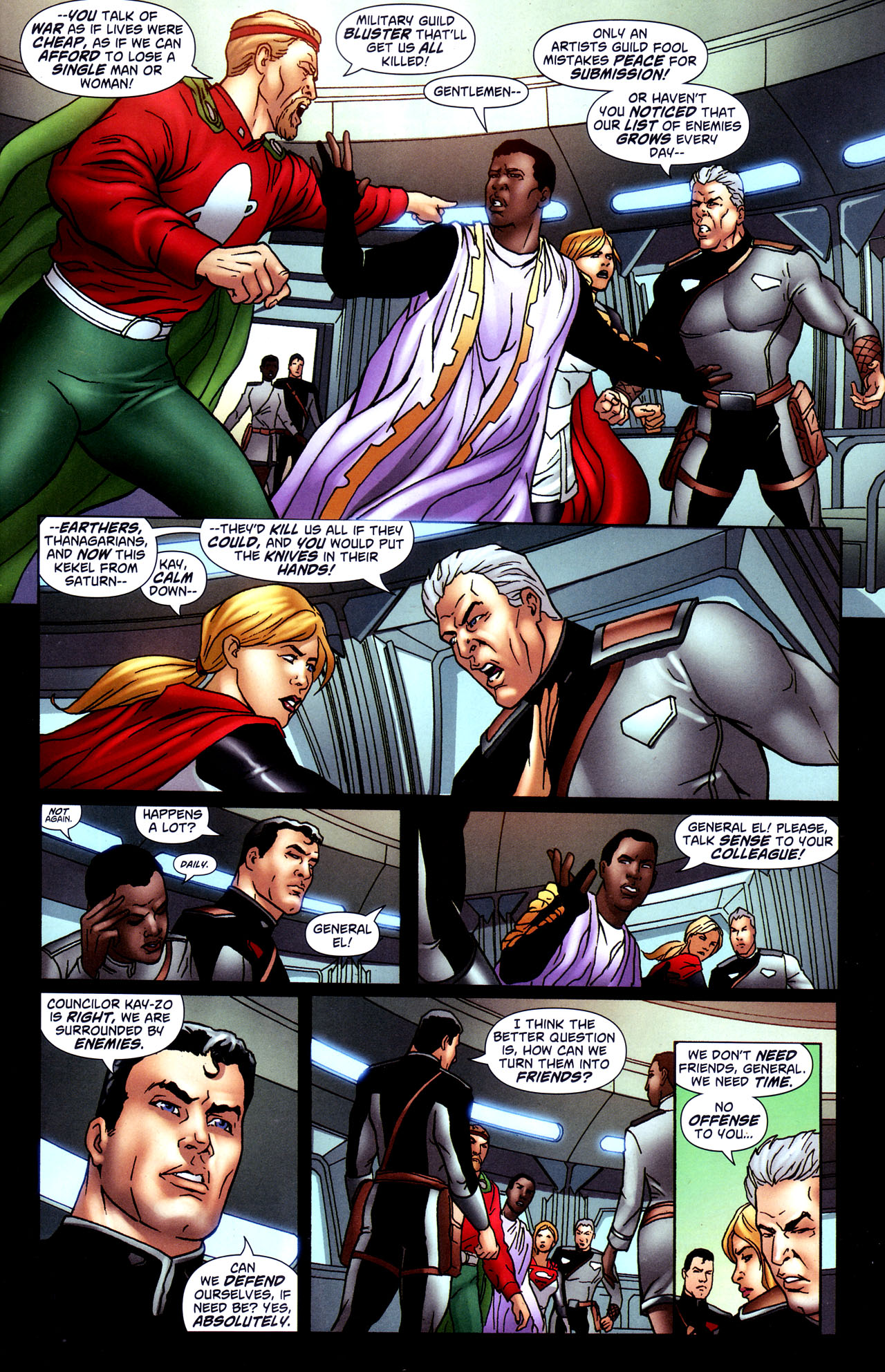 Read online Superman: World of New Krypton comic -  Issue #9 - 10