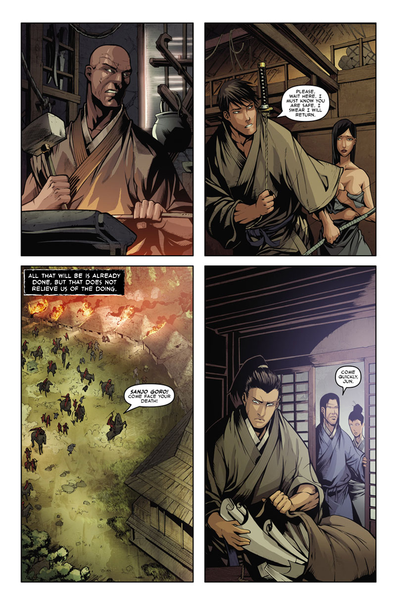 Read online Samurai's Blood comic -  Issue #1 - 23