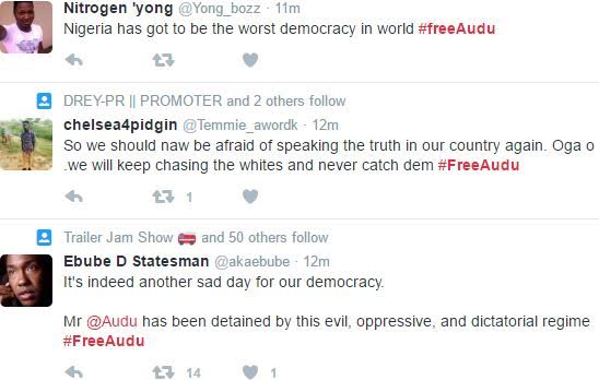 6 Following Audu Maikori's arrest, MI Abaga leads #FreeAudu campaign on social media