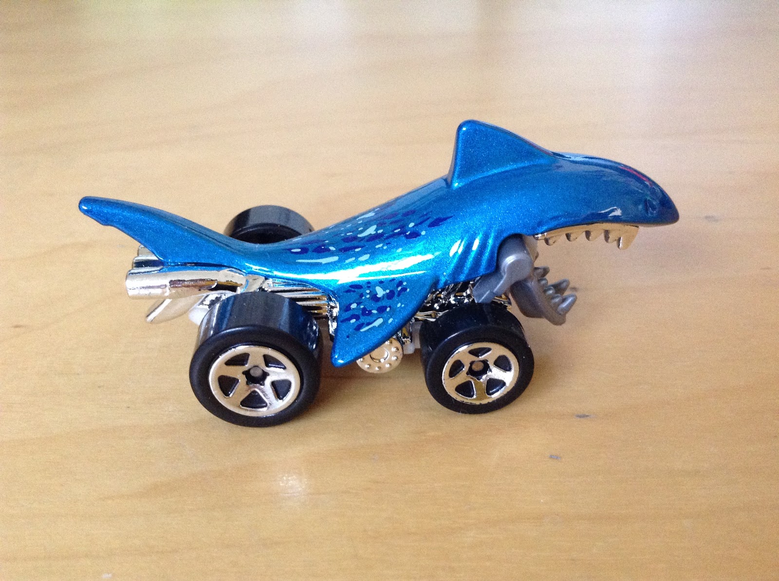 hot wheels with a shark