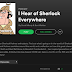 I Hear of Sherlock Everywhere Is Now on Spotify