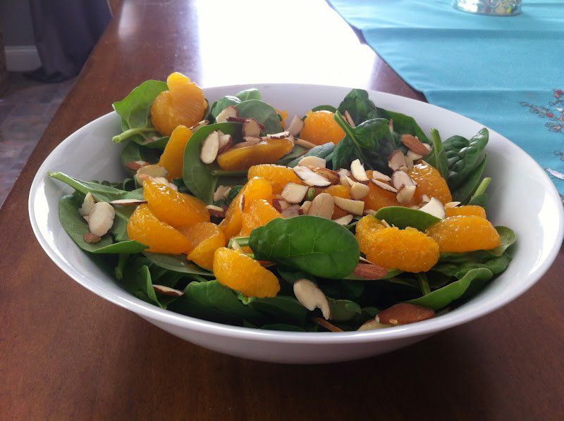 Leave It To Mommy: Baby Spinach Salad