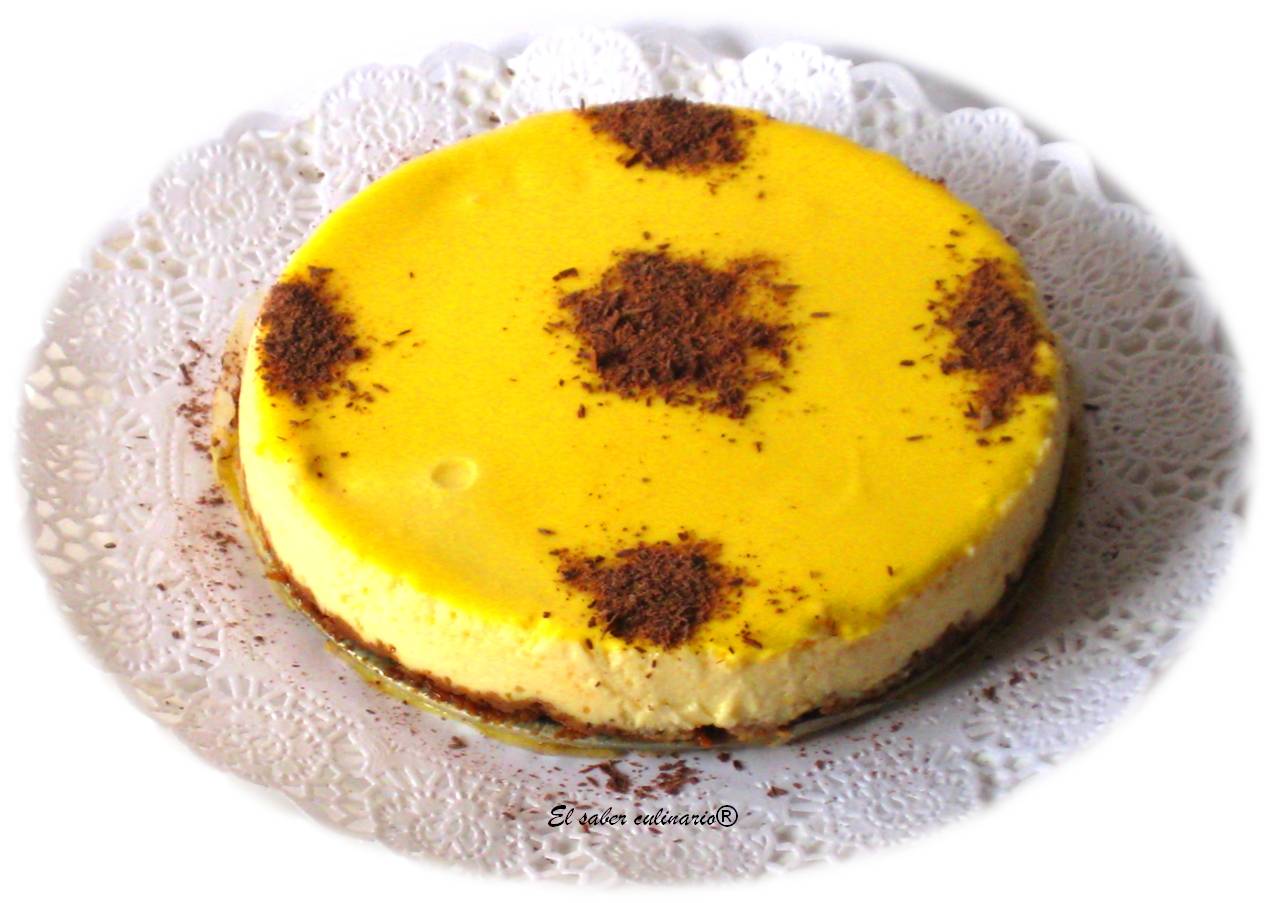 Tarta de requesón con miel y naranja El Saber Culinario Tarta de requesón con miel y naranja El Saber Culinario