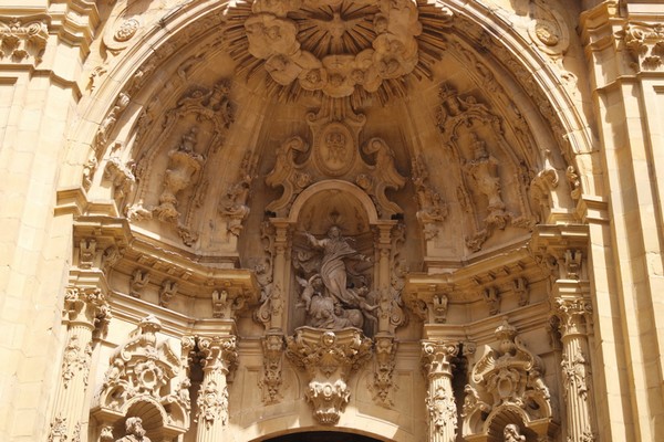 espagne pays basque san sebastian vieille ville basilique sainte-marie chœur 