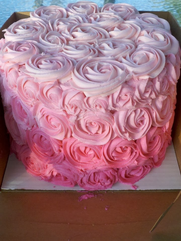 Ombre Pink Roses