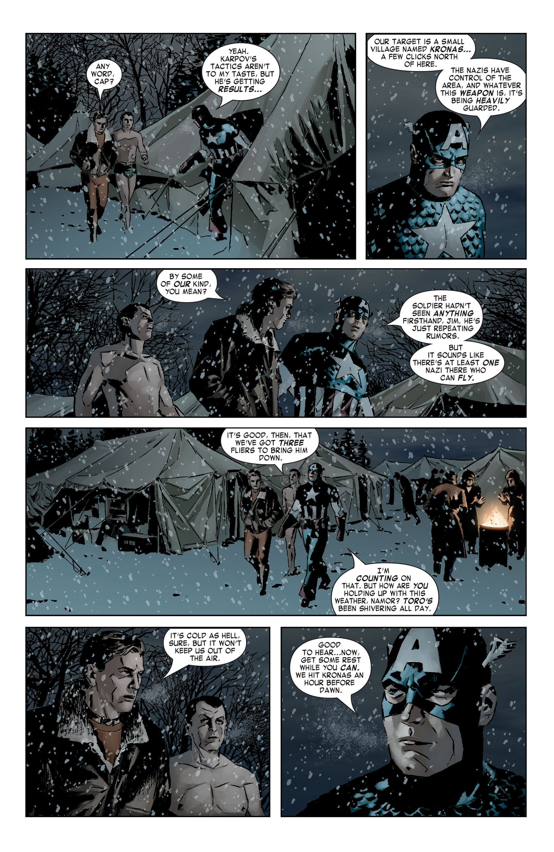 Read online Captain America (2005) comic -  Issue #5 - 10