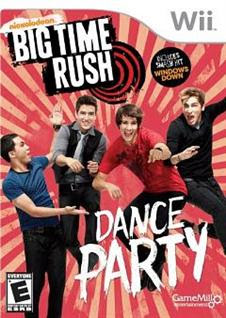 Nickelodeon Big Time Rush Dance Party   Nintendo Wii