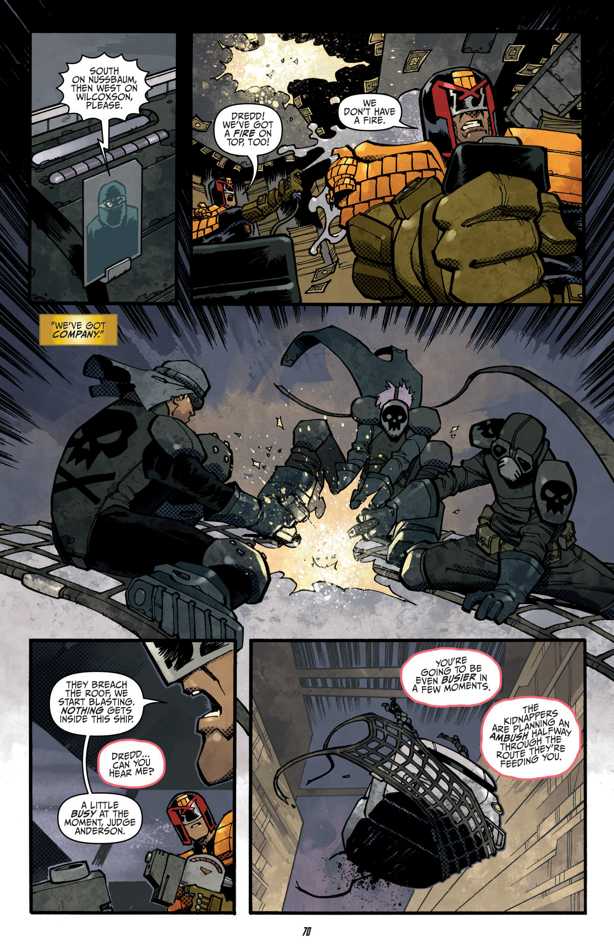 Read online Judge Dredd (2012) comic -  Issue # _TPB 1 - 70