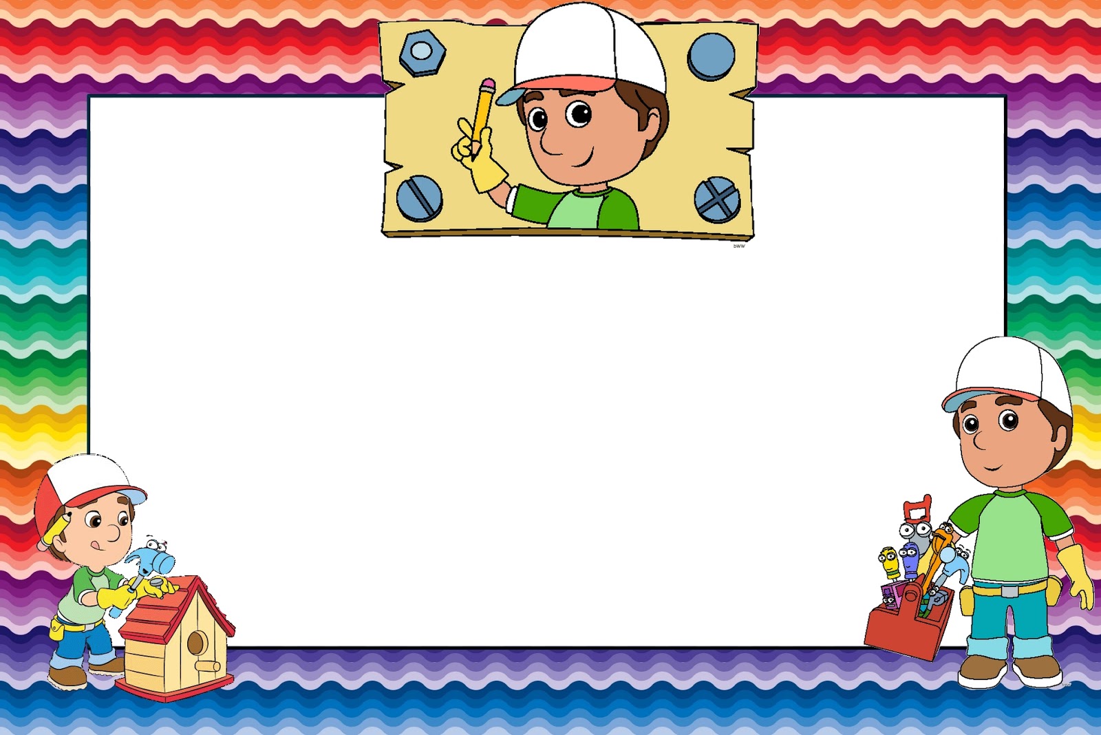 Handy Manny Party Free Printable Invitations Oh My Fiesta In English Handy Manny Party Free Printable Invitations Oh My Fiesta In English