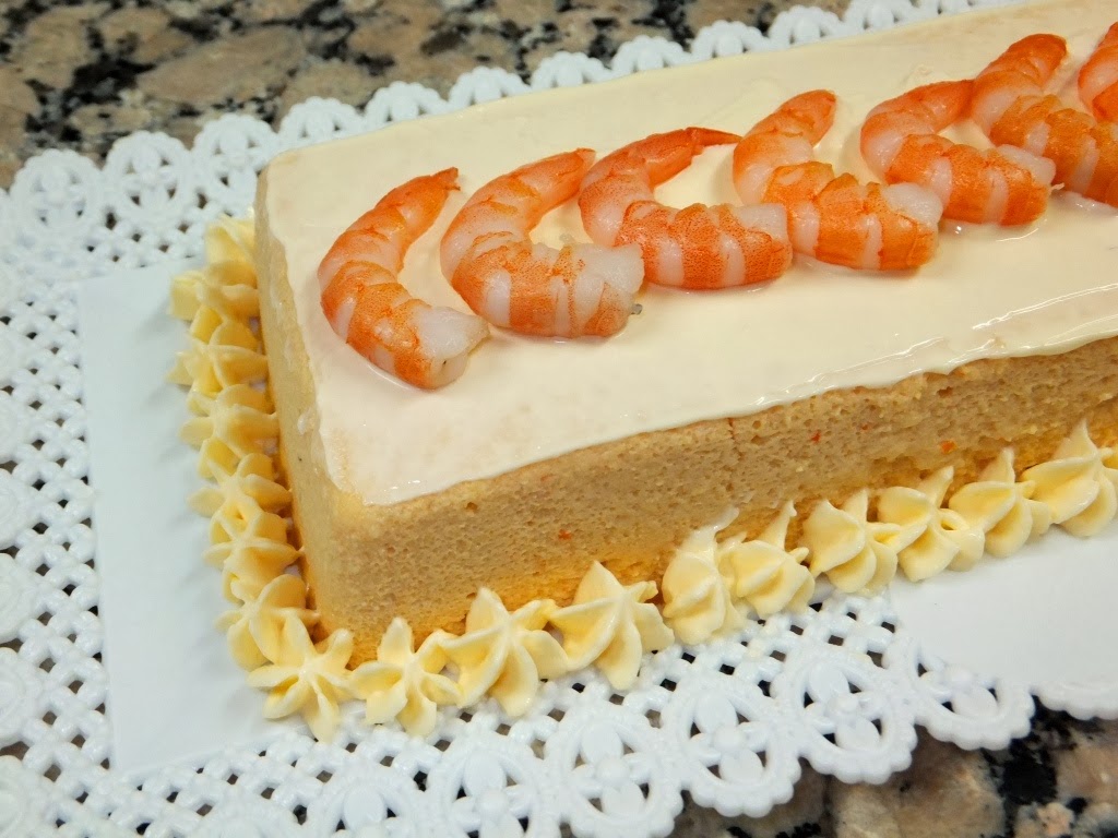 Pastel de pescado y marisco