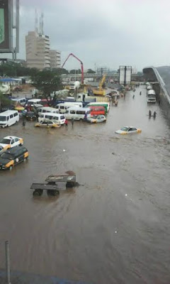 8 Photos: Serious flood in Accra, Ghana following non stop heavy rain