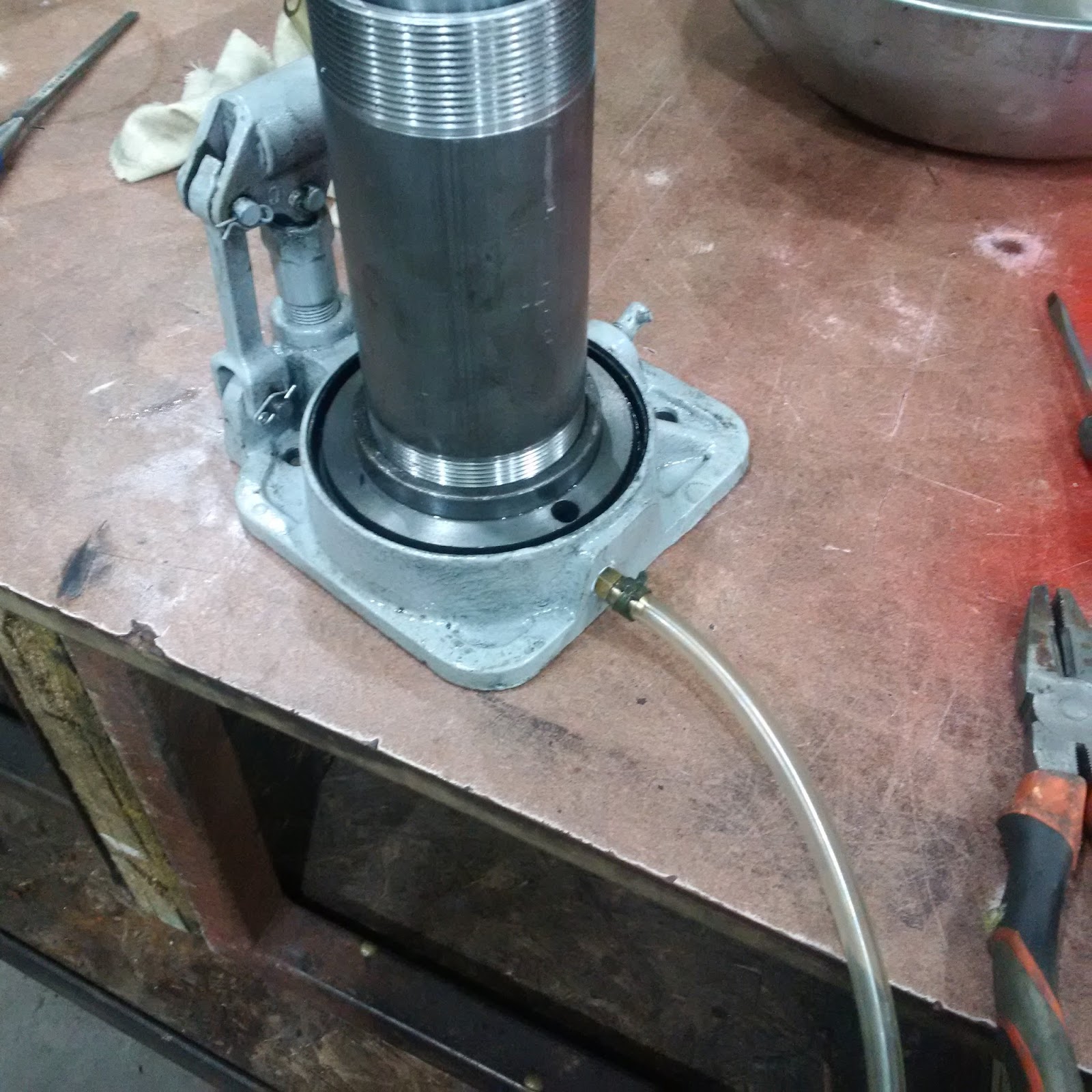 Another Day Another Project DIY 20Ton Shop Press With Upside Down