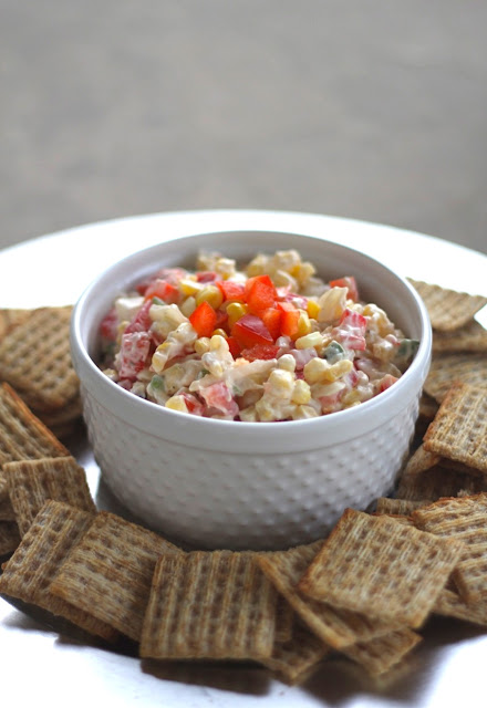 Skinny Poolside Dip - Way better than the chips and licorice I usually have in my pool bag! this was fresh and delish!