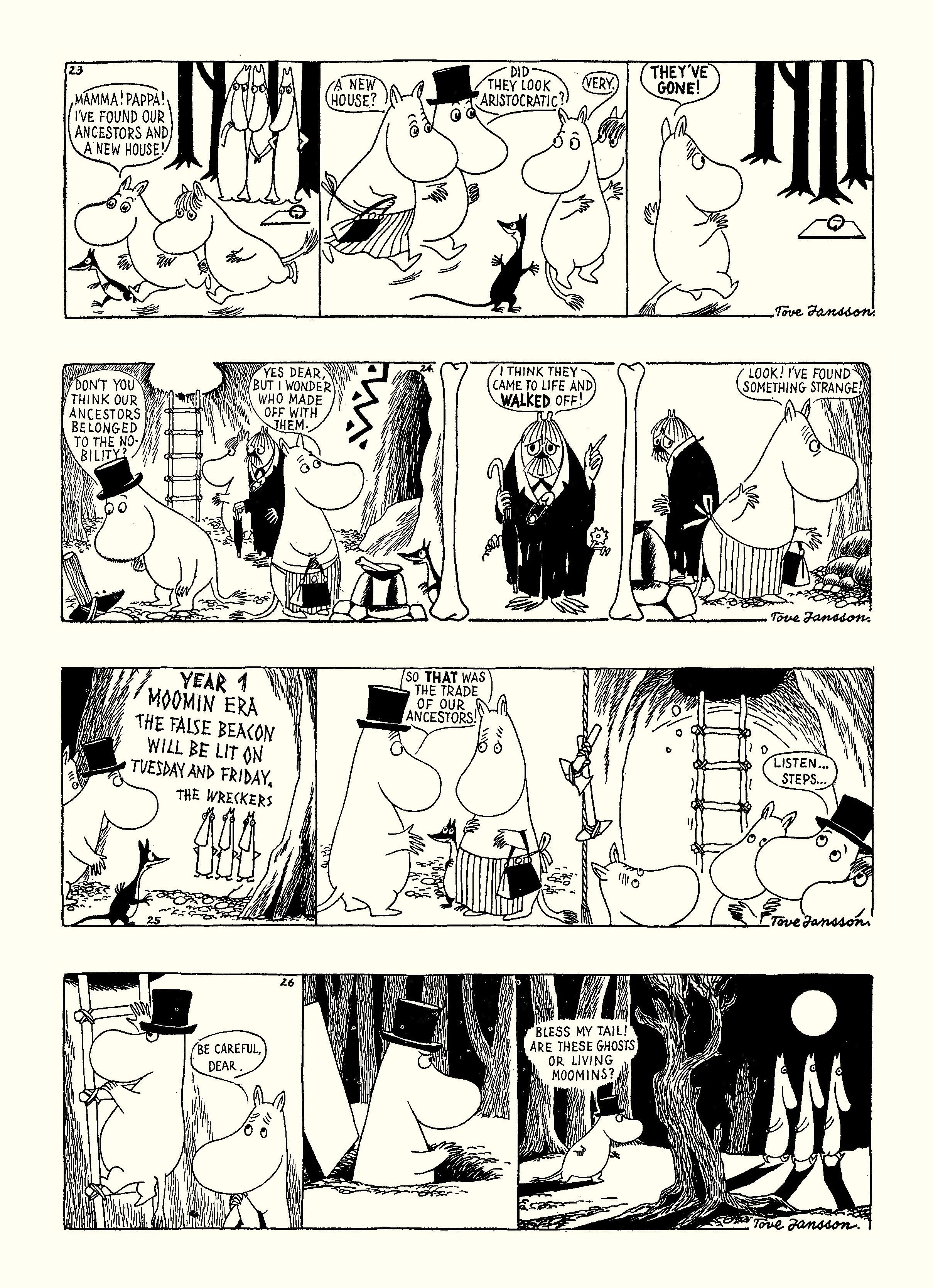 Read online Moomin: The Complete Tove Jansson Comic Strip comic -  Issue # TPB 1 - 76