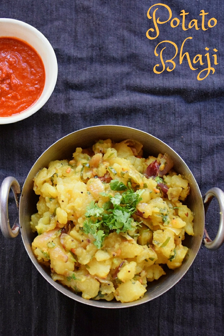 Potato Bhaji / Potato Masala recipe
