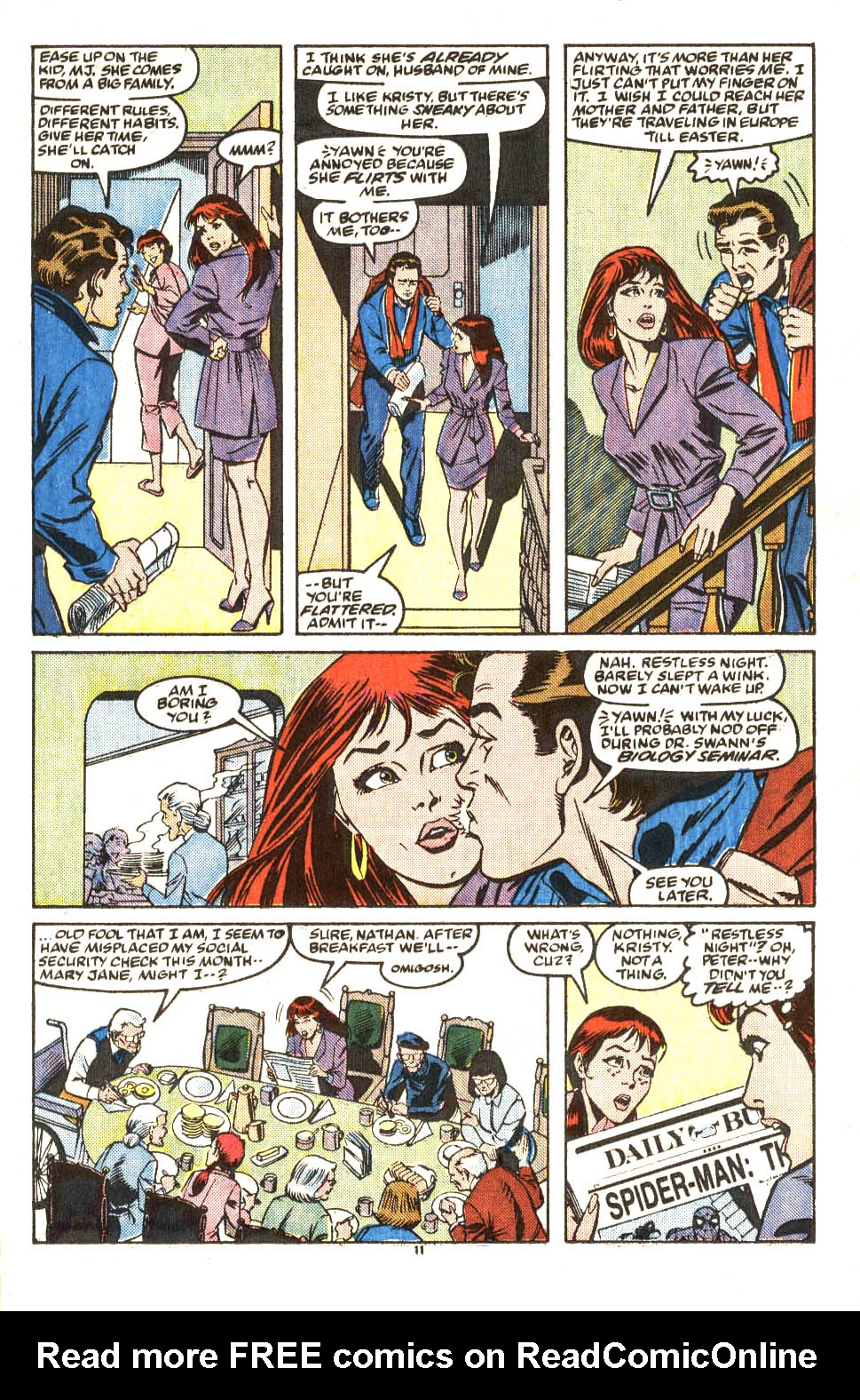 Read online Web of Spider-Man (1985) comic -  Issue #50 - 9