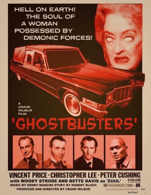 Price, Lee, and Cushing in Ghostbusters