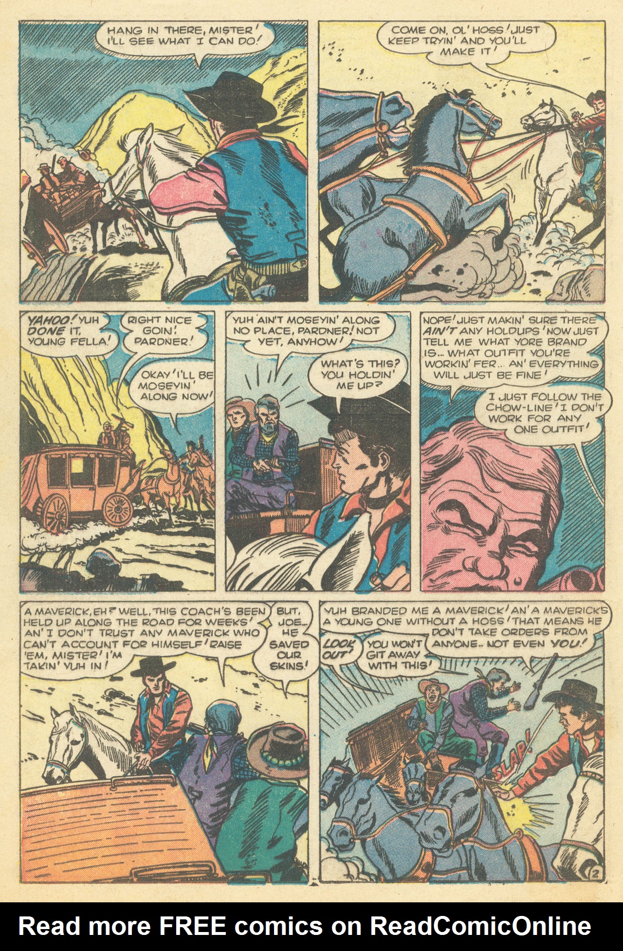 Read online Western Gunfighters (1956) comic -  Issue #23 - 16
