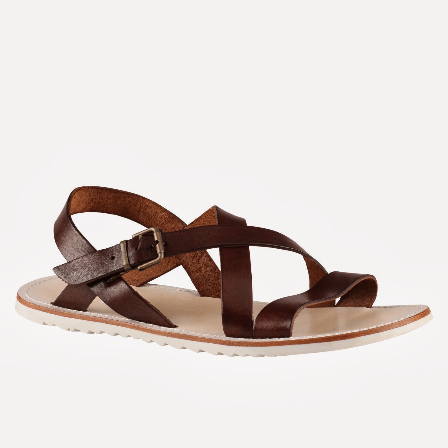 Bally Daiki Leather Fisherman Sandals 395 at Neiman Marcus