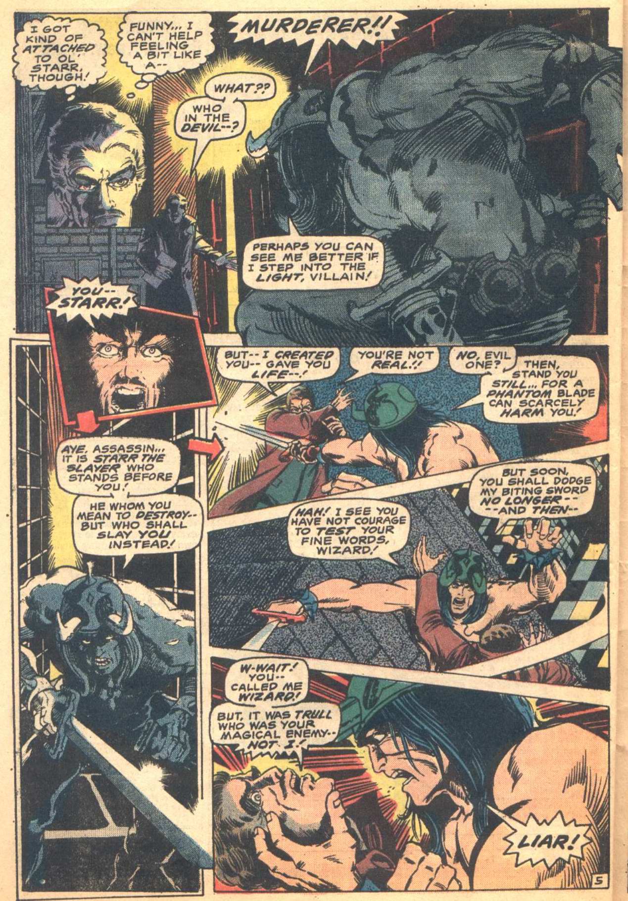 Read online Conan the Barbarian (1970) comic -  Issue #16 - 17