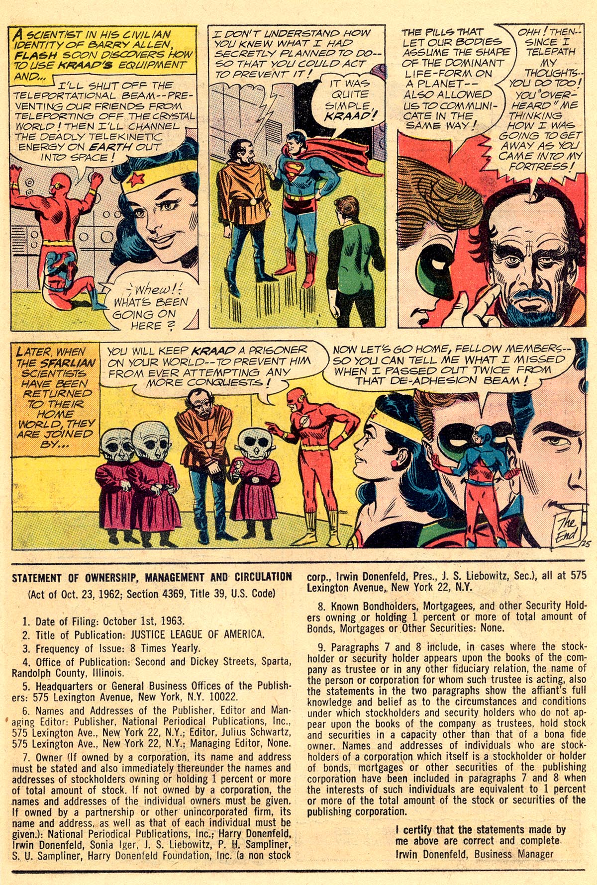 Read online Justice League of America (1960) comic -  Issue #25 - 31