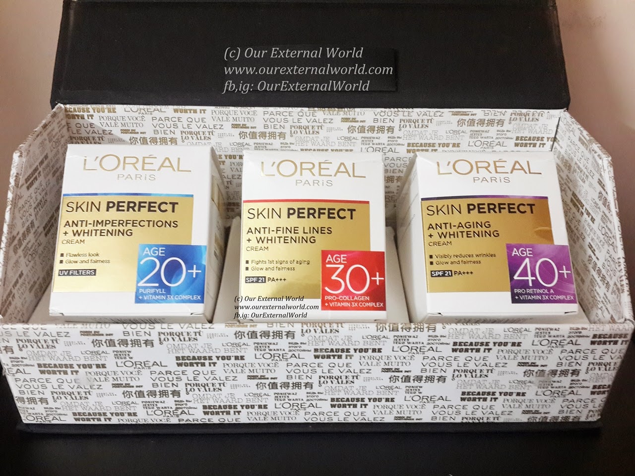 New Launch: L'Oreal Paris Skin Perfect - Expert Skincare For Every Age, age20+, age30+, age40+, anti-aging, glowing skin, anti-marks