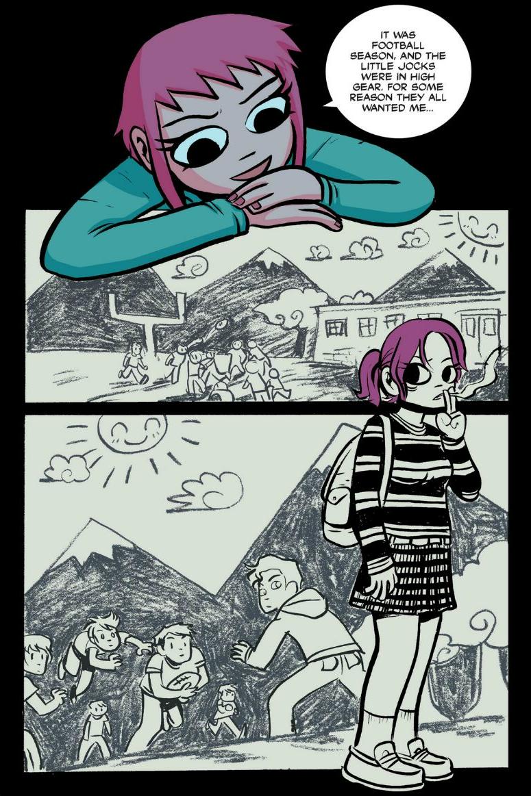 Read online Scott Pilgrim comic -  Issue #1 - 132