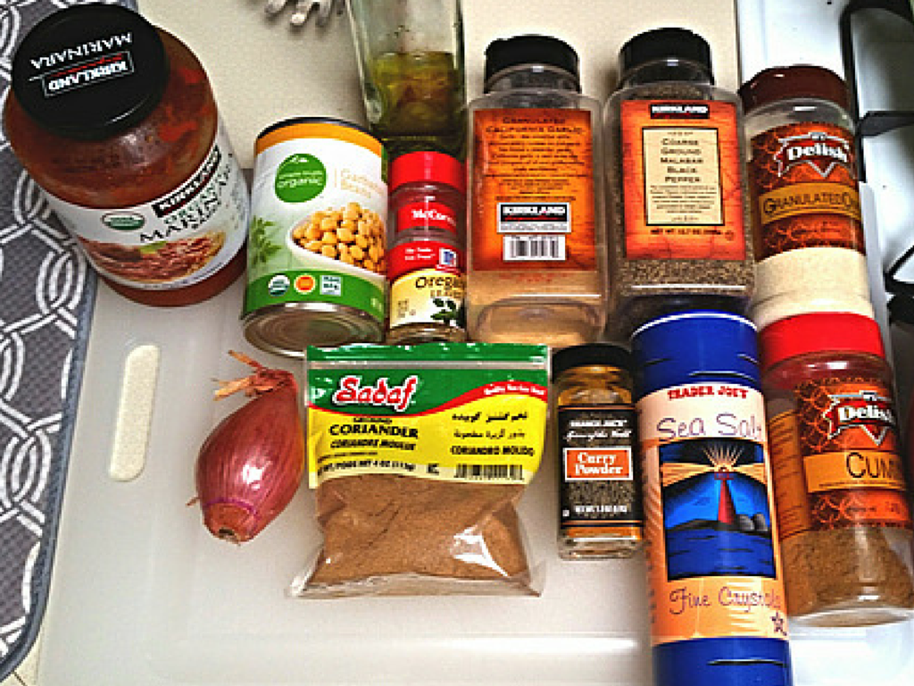 MOMMY BLOG EXPERT Coriander Curry Garbanzo Beans Recipe Delicious