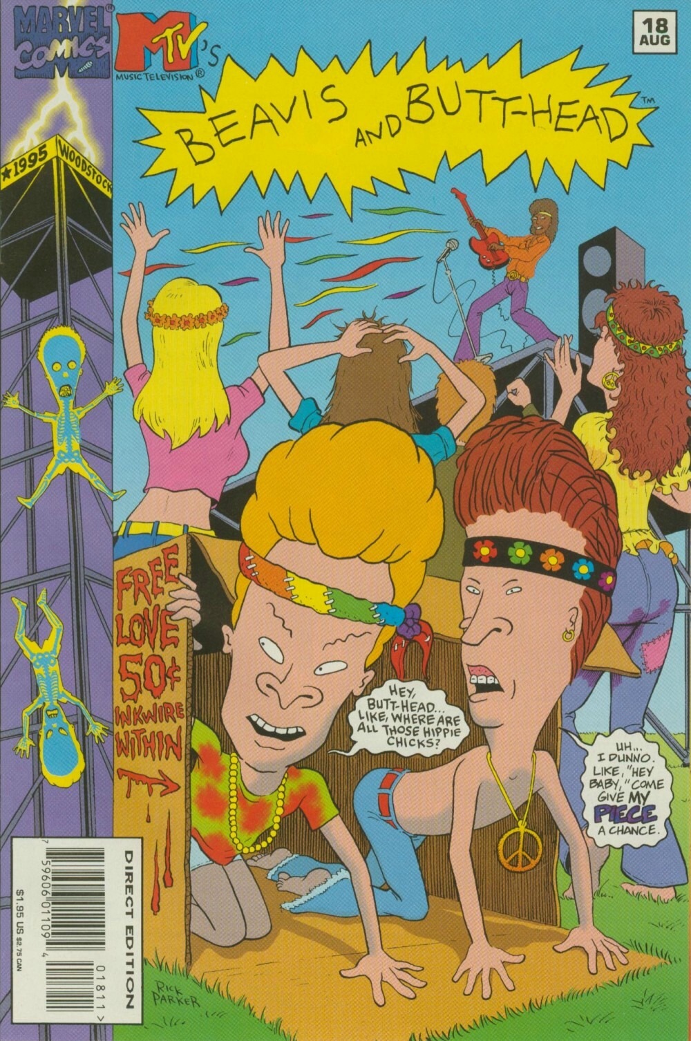 Read online Beavis and Butt-Head comic -  Issue #18 - 1